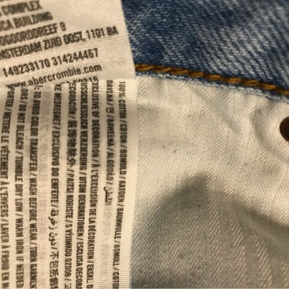 Abercrombie & Fitch Floral Embroidered Shorts Size 31/12 - Picture 8 of 8